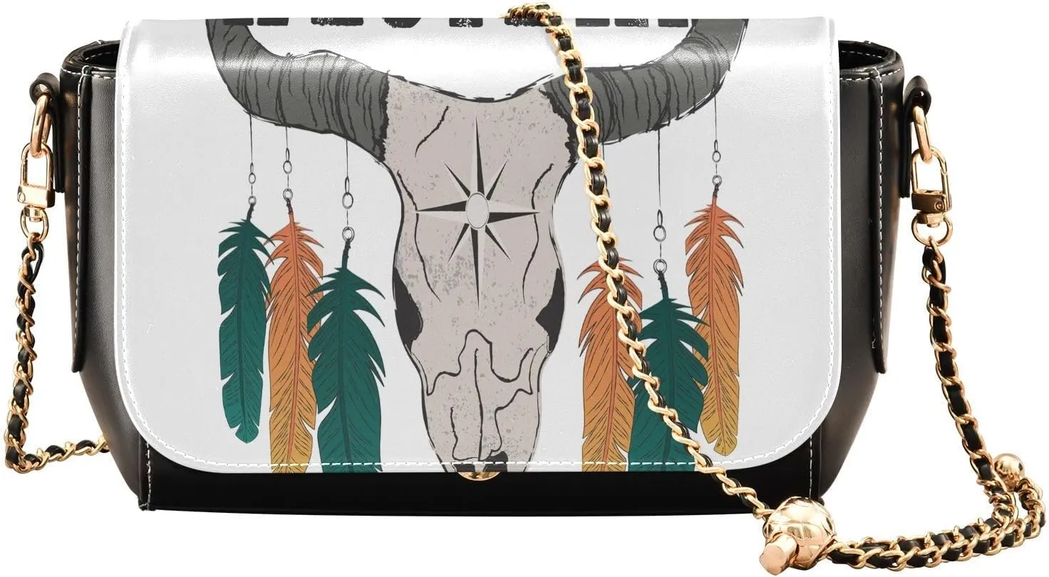 Crossbody Bags for Women Trendy Women's Black Shoulder Bag Small PU Leather Flap Cross Body Bag Handbags