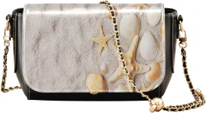 Crossbody Bags for Women Trendy Women's Black Shoulder Bag Small PU Leather Flap Cross Body Bag Handbags