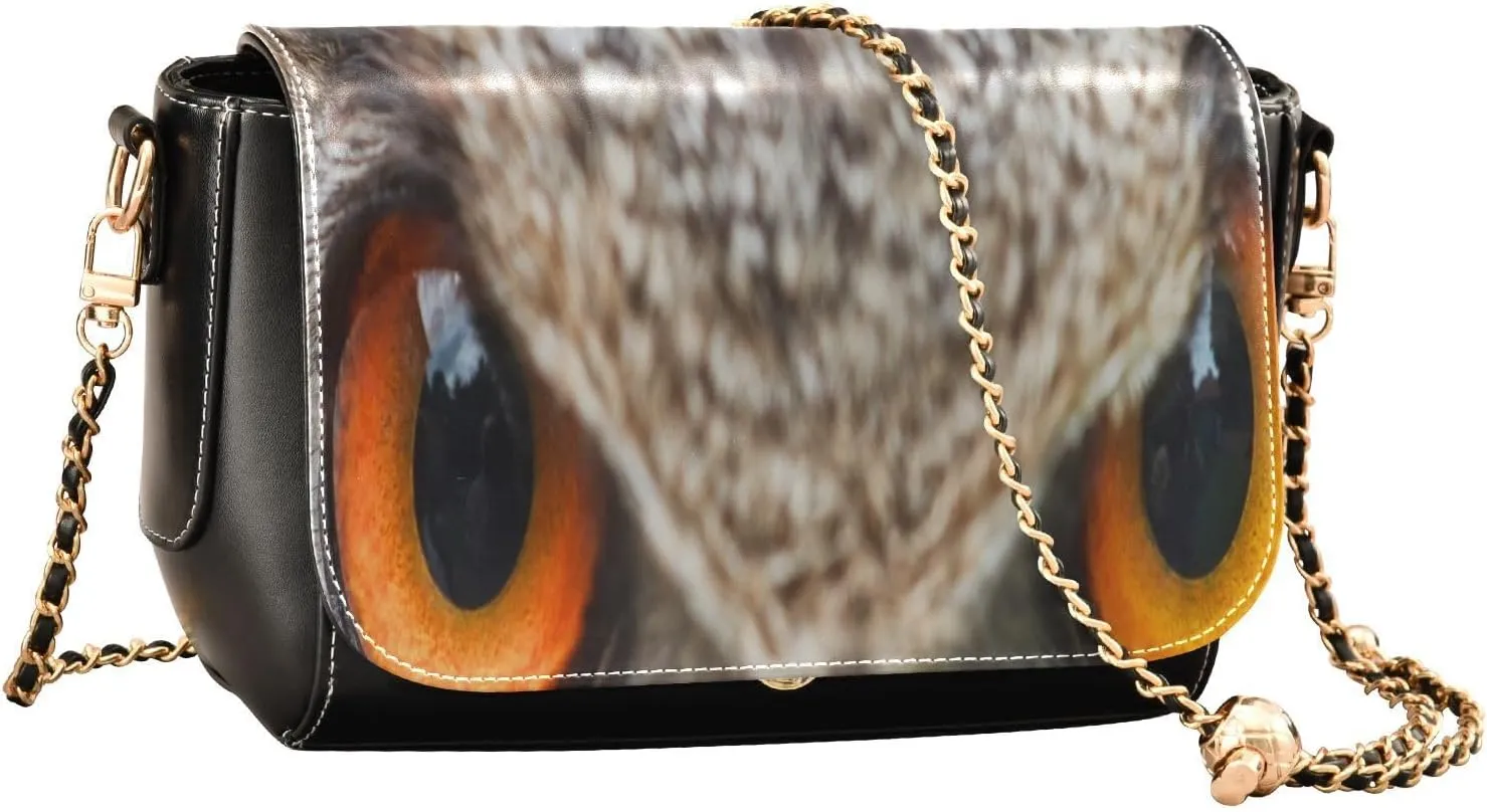 Crossbody Bags for Women Trendy Women's Black Shoulder Bag Small PU Leather Flap Cross Body Bag Handbags