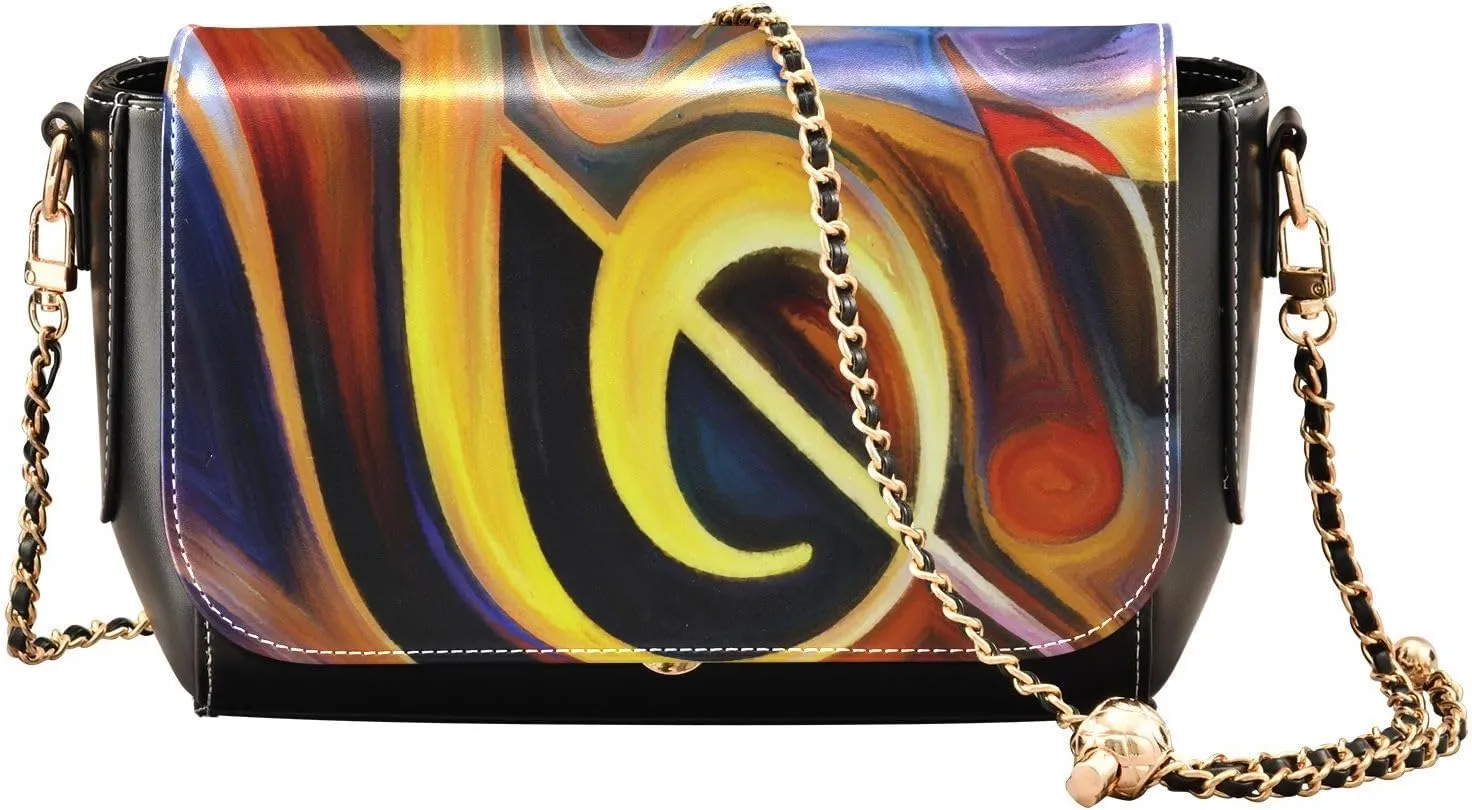 Crossbody Bags for Women Trendy Women's Black Shoulder Bag Small PU Leather Flap Cross Body Bag Handbags