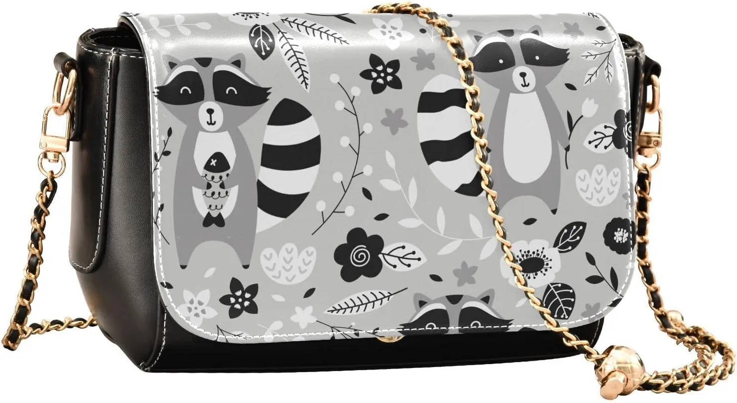 Crossbody Bags for Women Trendy Women's Black Shoulder Bag Small PU Leather Flap Cross Body Bag Handbags