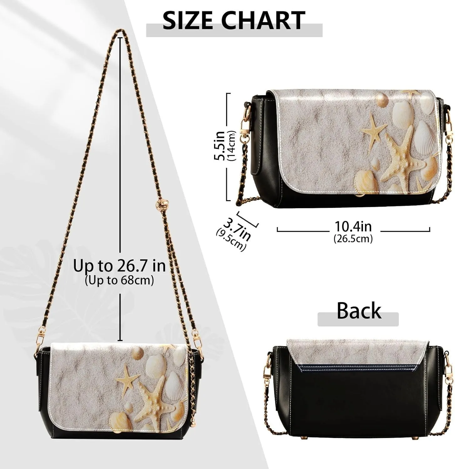 Crossbody Bags for Women Trendy Women's Black Shoulder Bag Small PU Leather Flap Cross Body Bag Handbags