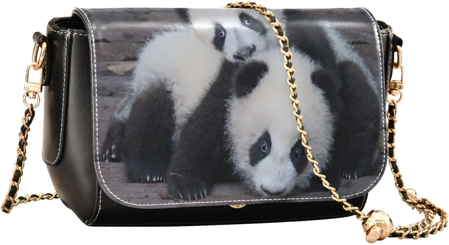 Crossbody Bags for Women Trendy Women's Black Shoulder Bag Small PU Leather Flap Cross Body Bag Handbags