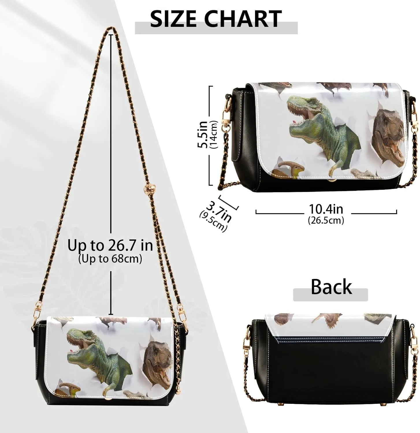 Crossbody Bags for Women Trendy Women's Black Shoulder Bag Small PU Leather Flap Cross Body Bag Handbags