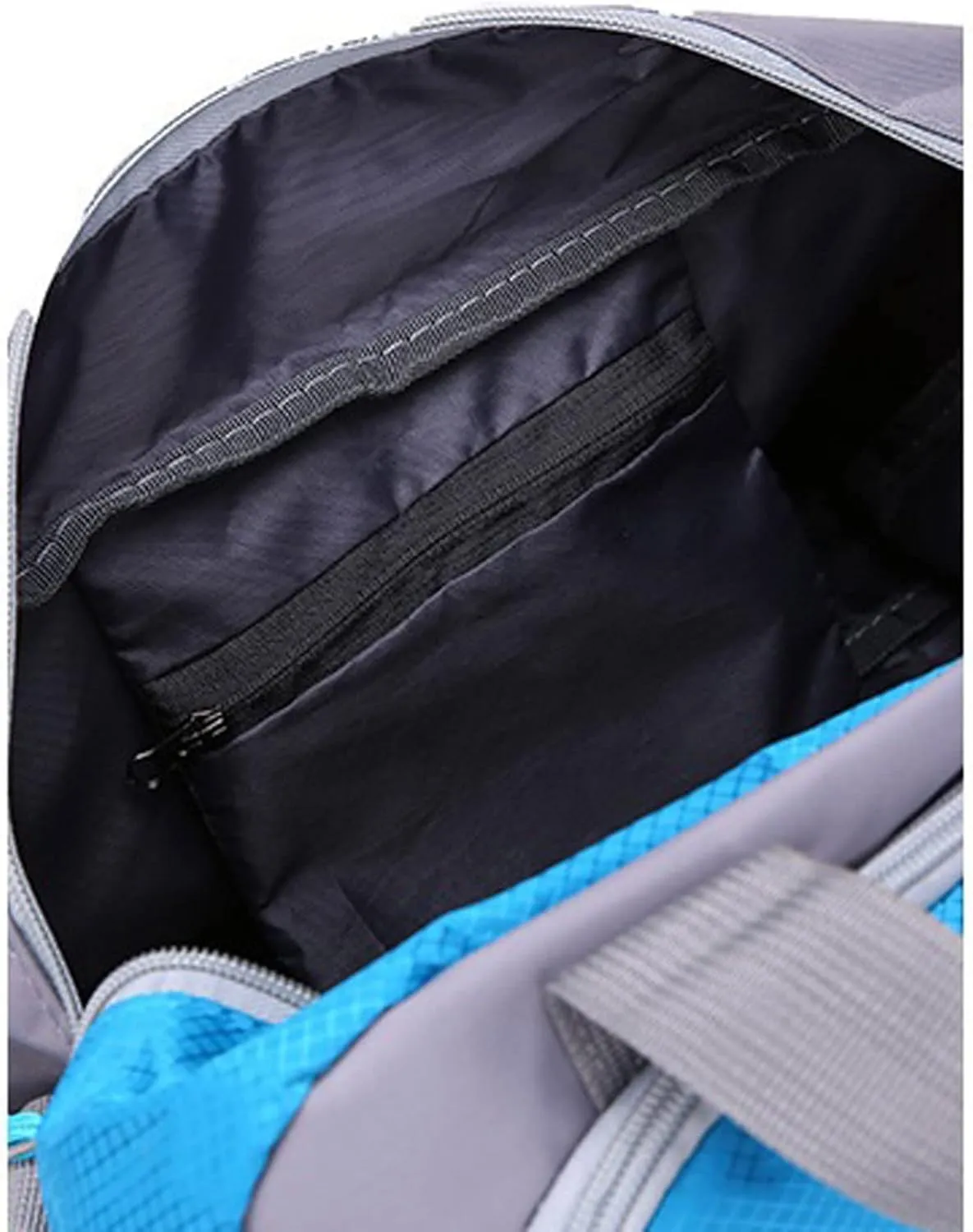Crossbody Men Woman Sports Fitness Yoga Gym Weekend Bag Travel Female Duffle Handbags for Women Waterproof (Black)