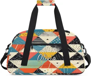 Custom Sports Gym Bag Personalized Name Travel Duffel Bag