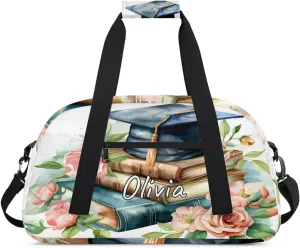 Custom Sports Gym Bag Personalized Name Travel Duffel Bag