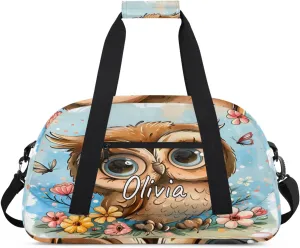 Custom Sports Gym Bag Personalized Name Travel Duffel Bag