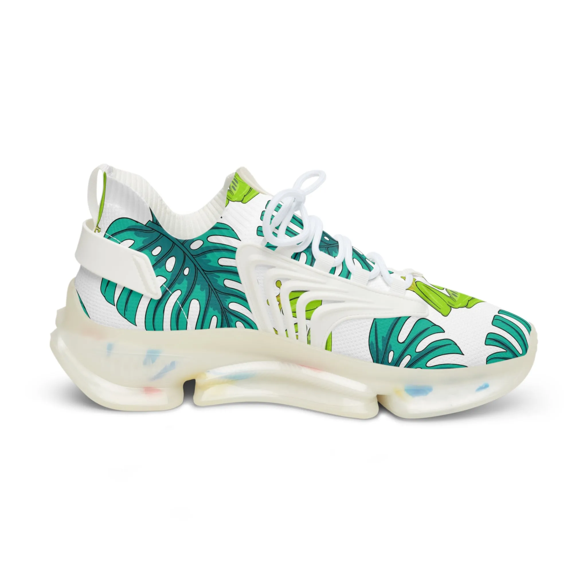 Cute Tree Frog Men's Mesh Sneakers