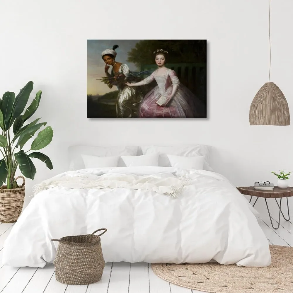 Dido Elizabeth Belle By Johann Zoffany Poster Canvas Print Wall Art Bedroom Room Aesthetics Decoration 24x36inch Unframed
