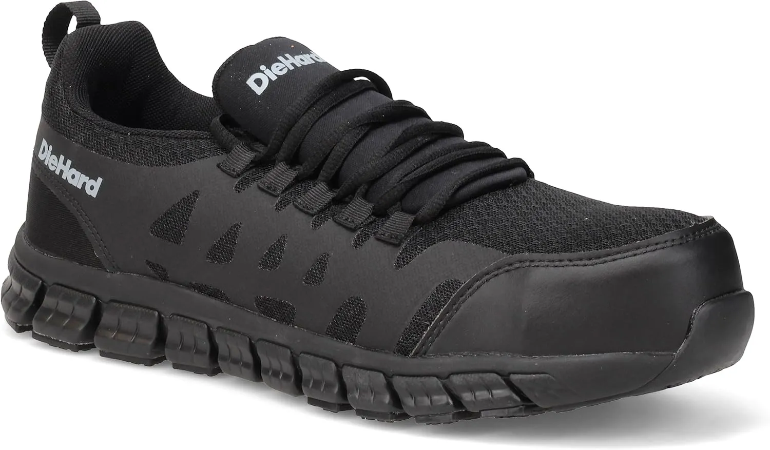 DieHard Men's Bonneville Composite Toe Work Shoe, Black, 12 M US