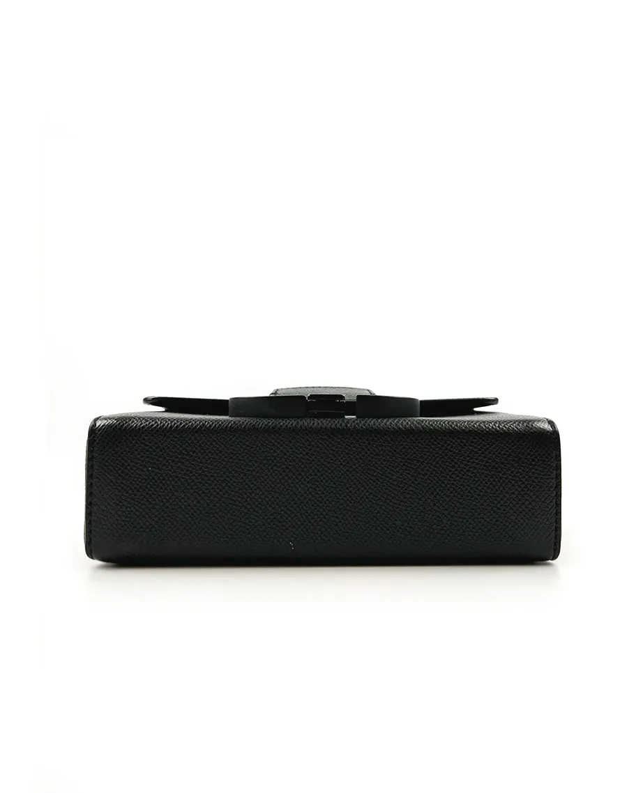 Dior 30 Montaigne Box Bag Ultramatte Black