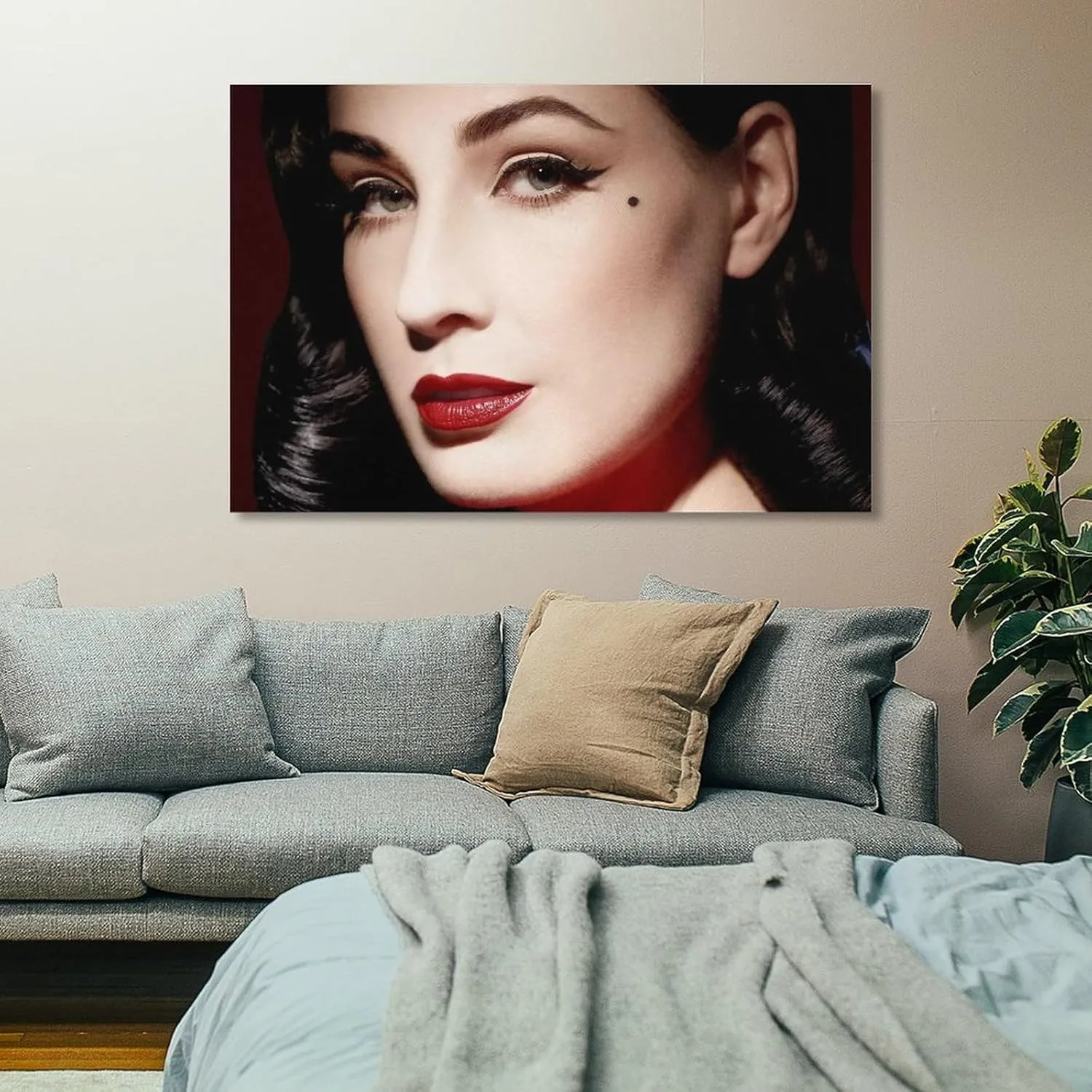 Dita Von Teese Silk Poster Print (27) Picture Print Canvas Poster Wall Paint Art Posters Decor Modern Home Artworks 20x30inch(50x75cm)