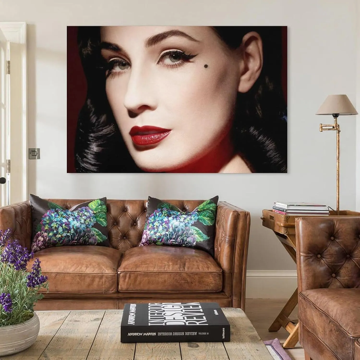 Dita Von Teese Silk Poster Print (27) Picture Print Canvas Poster Wall Paint Art Posters Decor Modern Home Artworks 20x30inch(50x75cm)