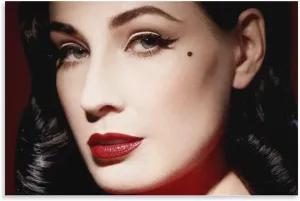 Dita Von Teese Silk Poster Print (27) Picture Print Canvas Poster Wall Paint Art Posters Decor Modern Home Artworks 20x30inch(50x75cm)