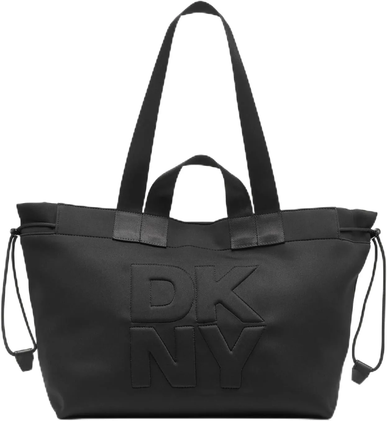 DKNY 1989 Capsule Bardot Tote Bag, Black/Black