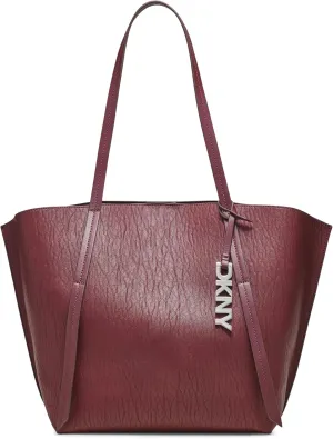 DKNY Lyda Medium Tote Bag with Logo Charm