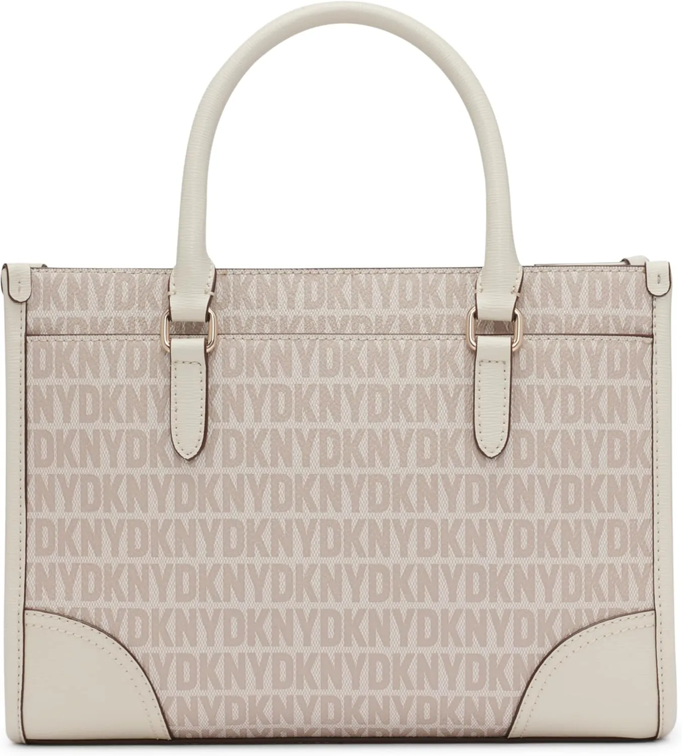 DKNY womens Perri Satchel With Logo Charm