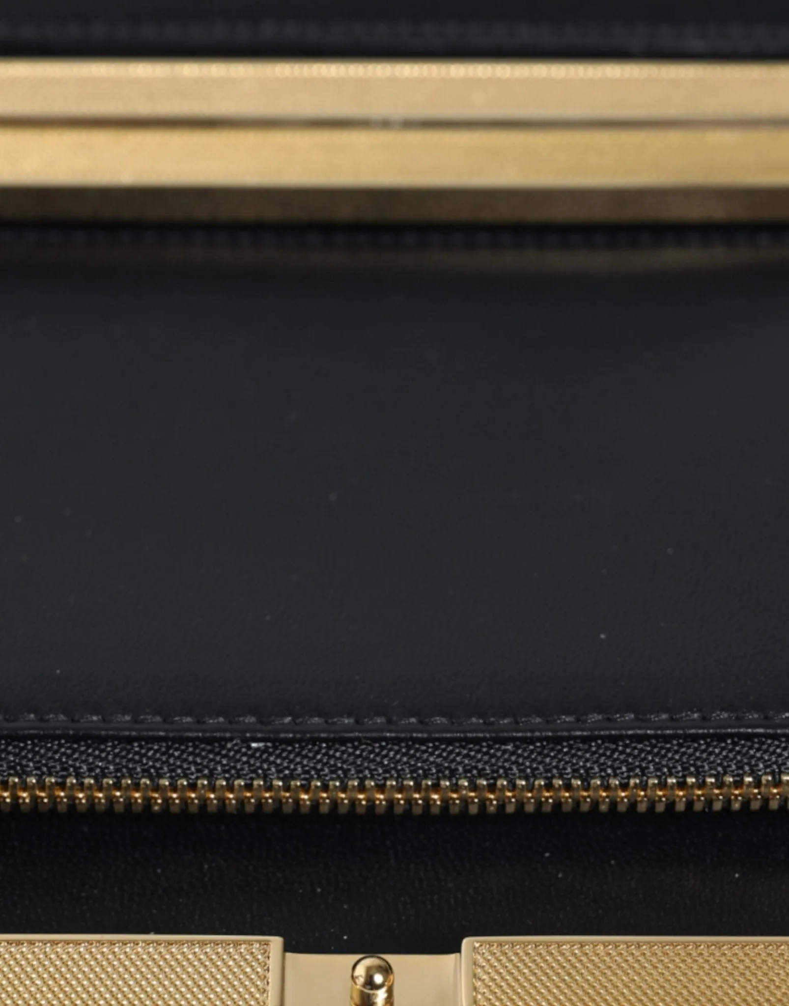 Dolce & Gabbana Multicolor Floral Gold Frame Clutch Evening Purse Bag