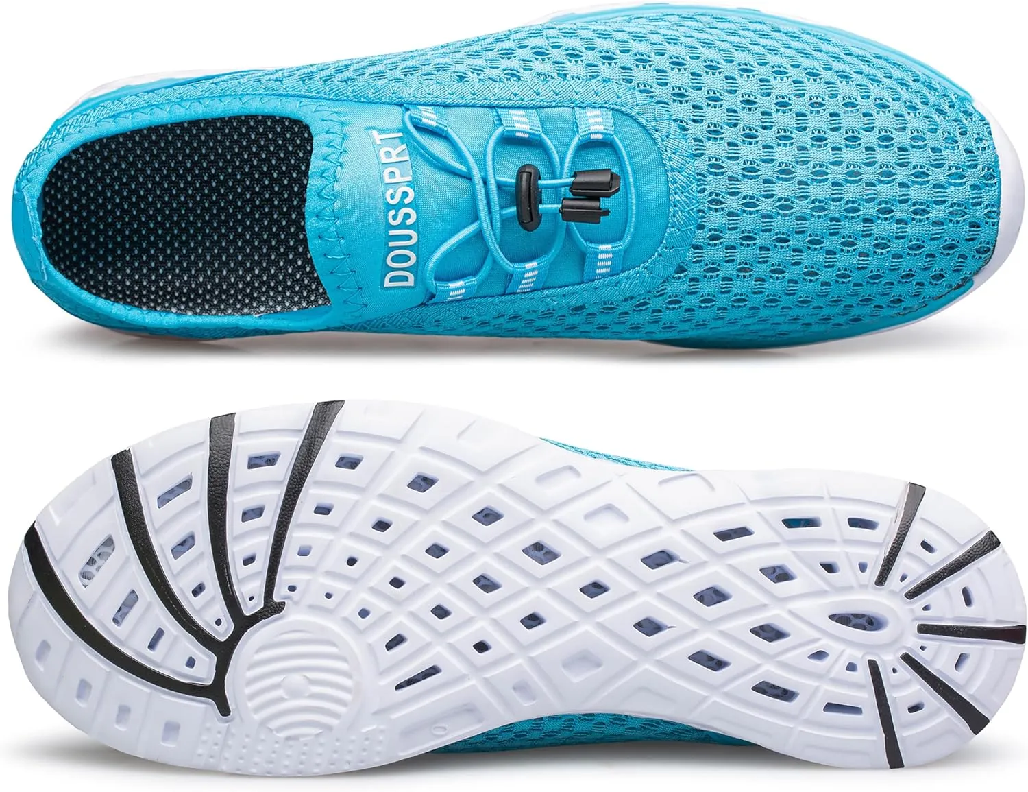 DOUSSPRT Men's Water Shoes Quick Drying Sports Aqua Shoes
