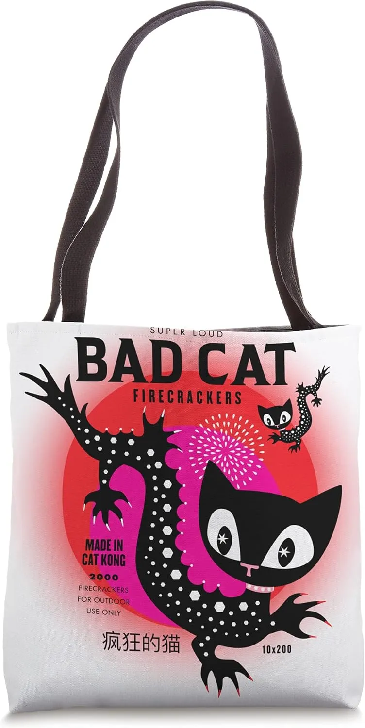 Dragon cat Tote Bag