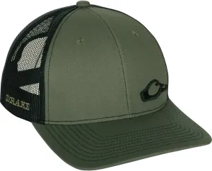 Drake Waterfowl Enid Mesh Back Cap - 6-Panel Construction Blend Cap with Structured Front Panels & Adjustable Snapback