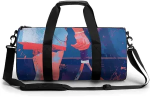 Duffel Bag for Men Women Gym Bag Holding A Tennis Racket Travel Duffel Bag Waterproof Overnight Bag for Sports Workout
