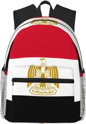 Egyptian flag Backpack Large Sports Bag, Best for Basketball, Soccer, Volleyball, Swim, Gym, Travel