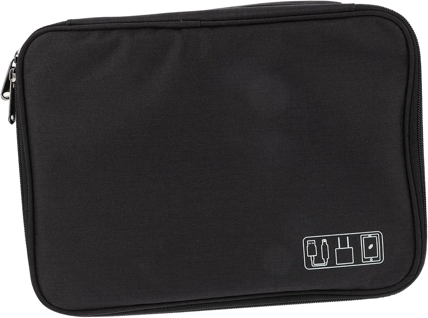 Electronics Organizer Travel Cable Bag Water Storage Case for Cables Chargers and Accessories Portable Zipper Design for Travel and Daily Use