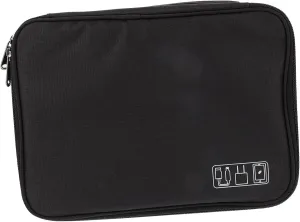 Electronics Organizer Travel Cable Bag Water Storage Case for Cables Chargers and Accessories Portable Zipper Design for Travel and Daily Use