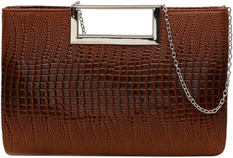 Elegant Women's Chain Shoulder & Crossbody Bag - Vintage Handbag for a Chic Look