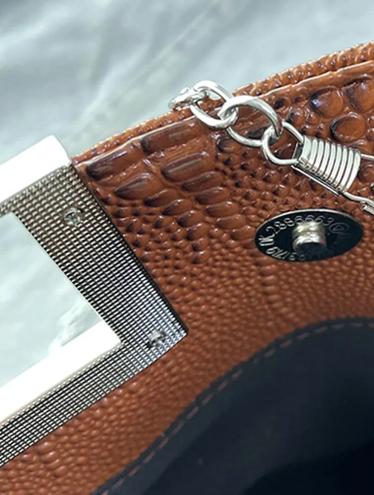 Elegant Women's Chain Shoulder & Crossbody Bag - Vintage Handbag for a Chic Look