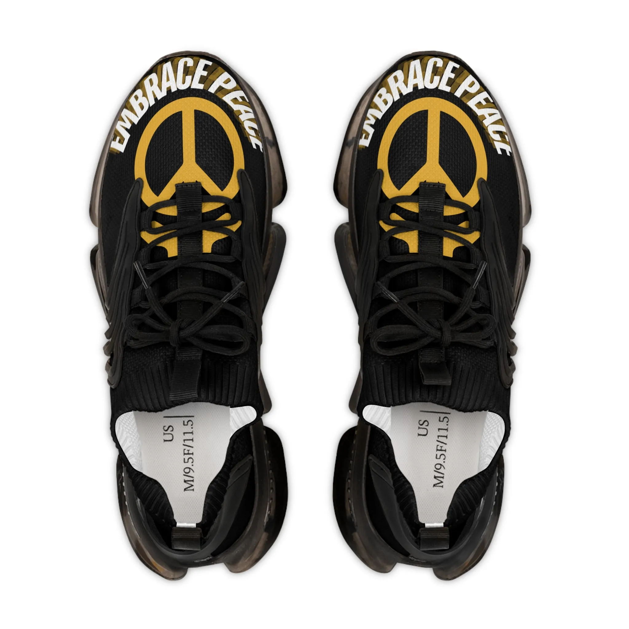 Embrace Peace Men's Mesh Sneakers #EP2