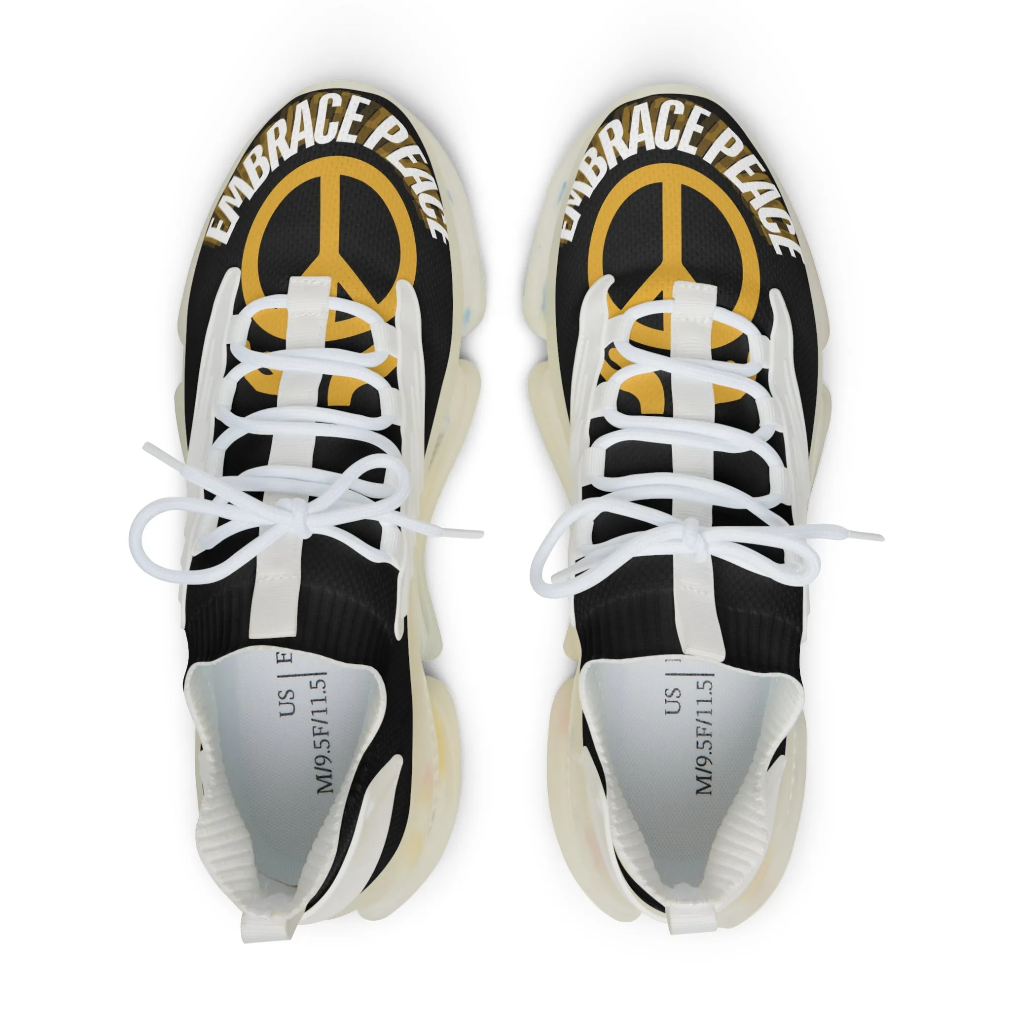 Embrace Peace Men's Mesh Sneakers #EP2