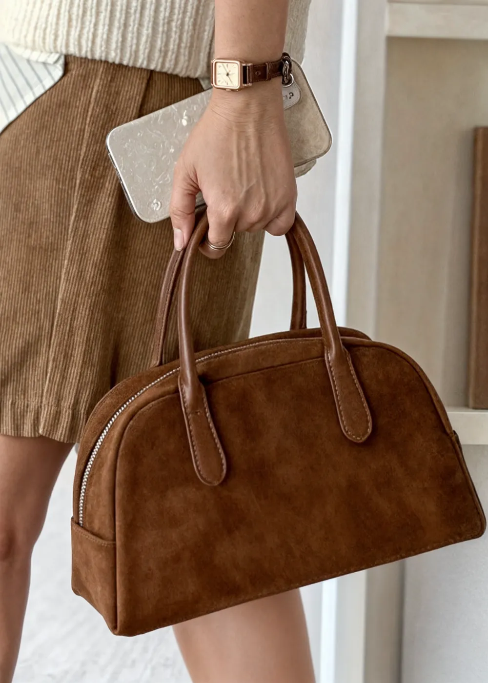 Emerald | Suede Bag PM