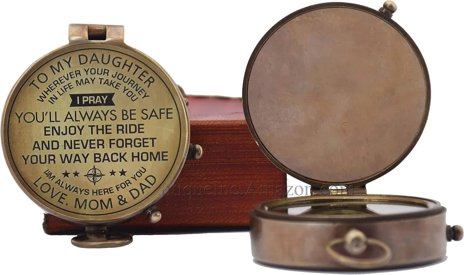 Engraved to My Daughter/Gift for Daughter from Dad/Gift to Daughter from Mom, Personalized Gift for My Daughter/Gift to Daughter/Father Mother Gift idea