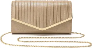 Evening Bag Clutch Purses for Women, Ladies Wedding Handbag Sparkling for Party Prom Formal Glitter Crossbody Bags