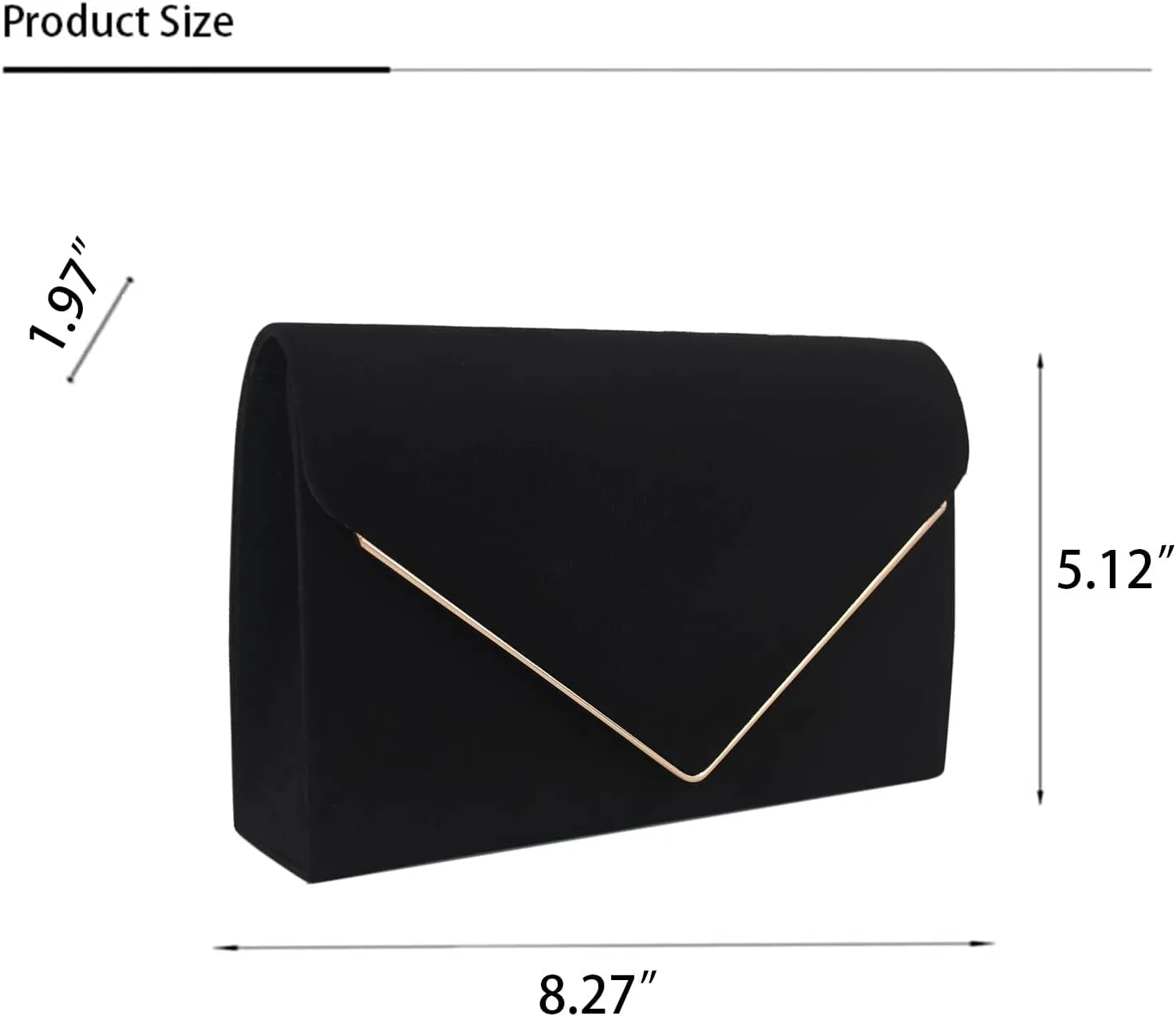 Evening Bags Women Clutch Purse Small Cute Classic Envelop Crossbody Handbag for Formal Wedding Party with Detachable Chain