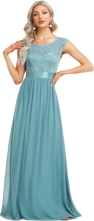 Ever-Pretty Women's Women's Ruched Empire Wasit Bridesmaid Dresses 0646