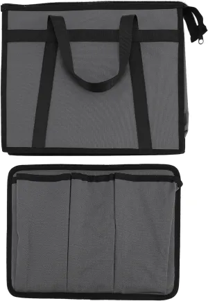 EVTSCAN Satellite Carry Case Premium Canvas Satellite Dish Storage Bag Large Capacity Travel Handbag for RV Outdoor Activities