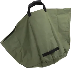 Fallen Leaf Storage Bag, 33 Gallons High Capacity Garden Bag with Rubber Handles, PVC Elastic Frame Reusable Yard Leaf Waste Bag, Heavy Duty Garden Waste Bag (Green)