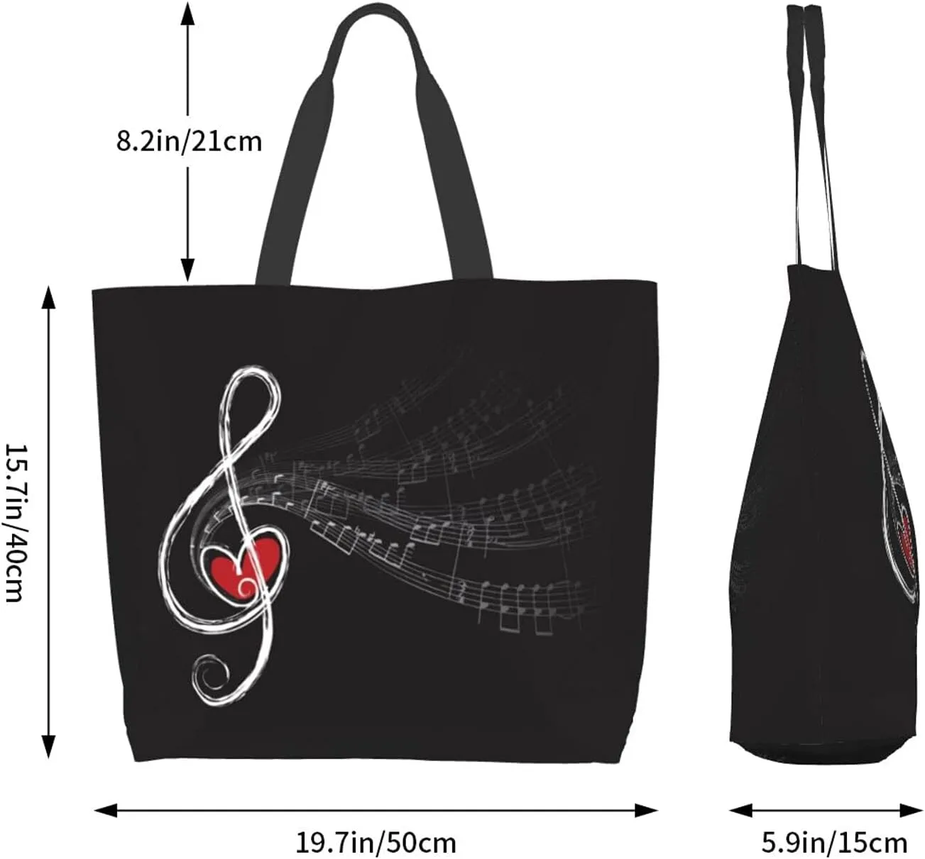 Famame Canvas Tote Bag Large Women Casual Shoulder Bag Handbag Reusable Multipurpose Shopping Grocery Bag For Outdoors…