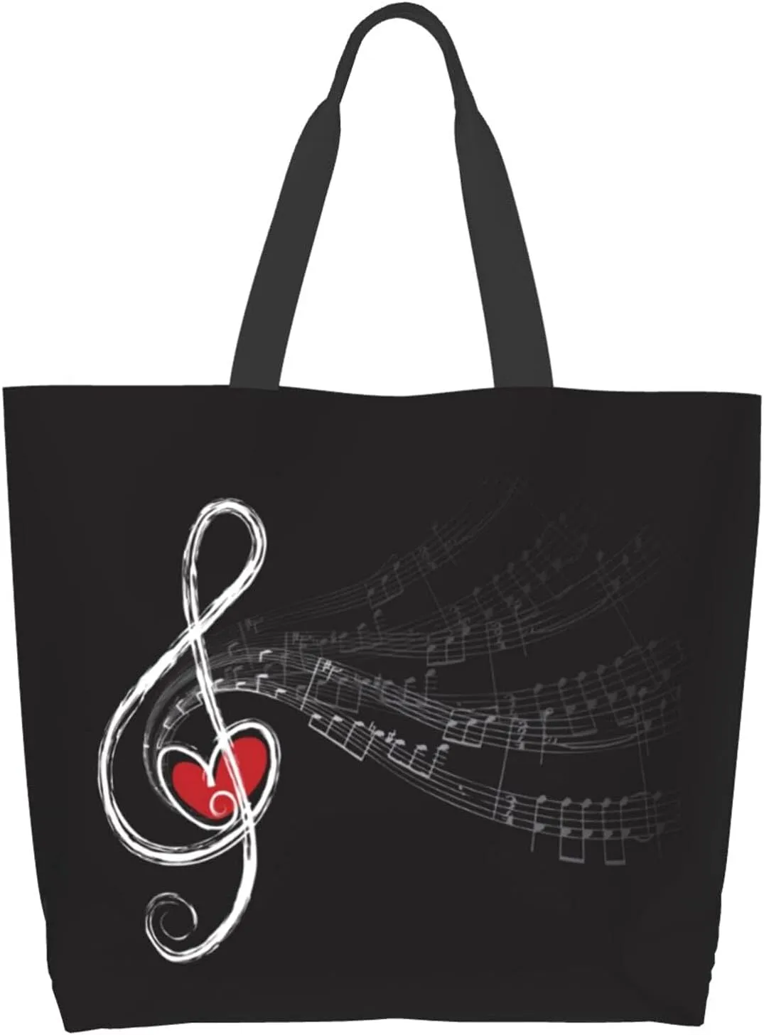 Famame Canvas Tote Bag Large Women Casual Shoulder Bag Handbag Reusable Multipurpose Shopping Grocery Bag For Outdoors…