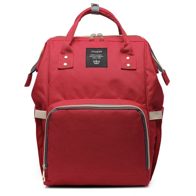 Fashion Brand Large Capacity Baby Bag Travel Backpack Designer Nursing Bag for Baby Mom Backpack Women Carry Care Bags