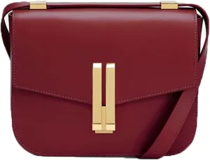 Fashion Classic Leather Shoulder Bag, Small Mini Luxury Crossbody Purse,Lightweight waterproof，with Adjustable Strap