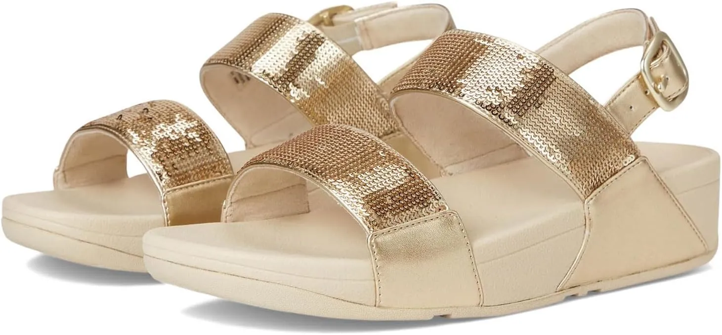 FitFlop Women's Lulu Sequin Back-Strap Sandals