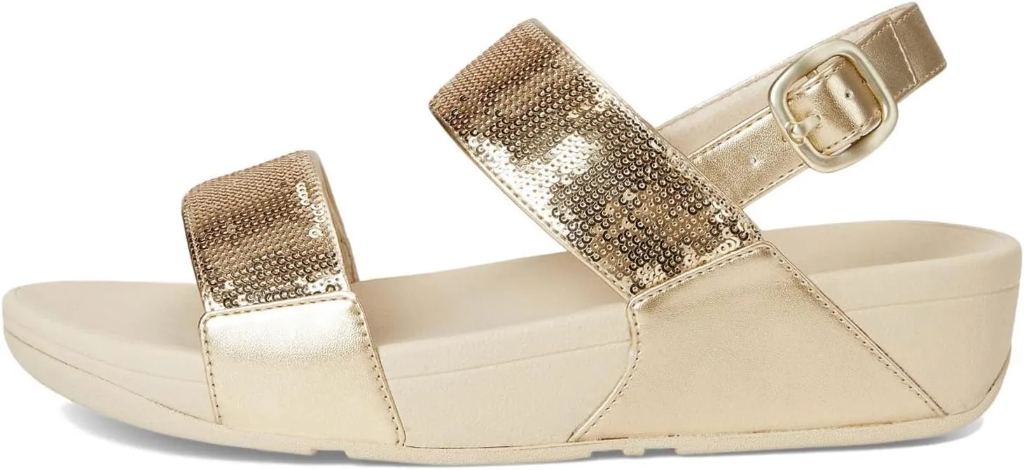 FitFlop Women's Lulu Sequin Back-Strap Sandals