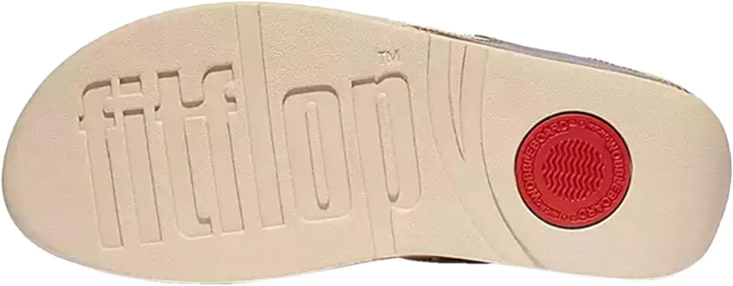 FitFlop Women's Lulu Sequin Toe-Post Sandals Wedge