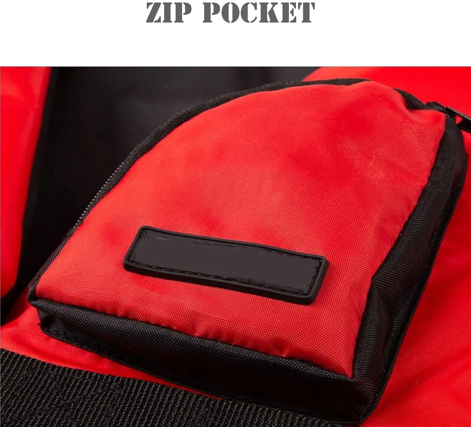 Floating Swim Vest with Zipper and Adjustable Belt, Fly Fishing Vest for Water Sports