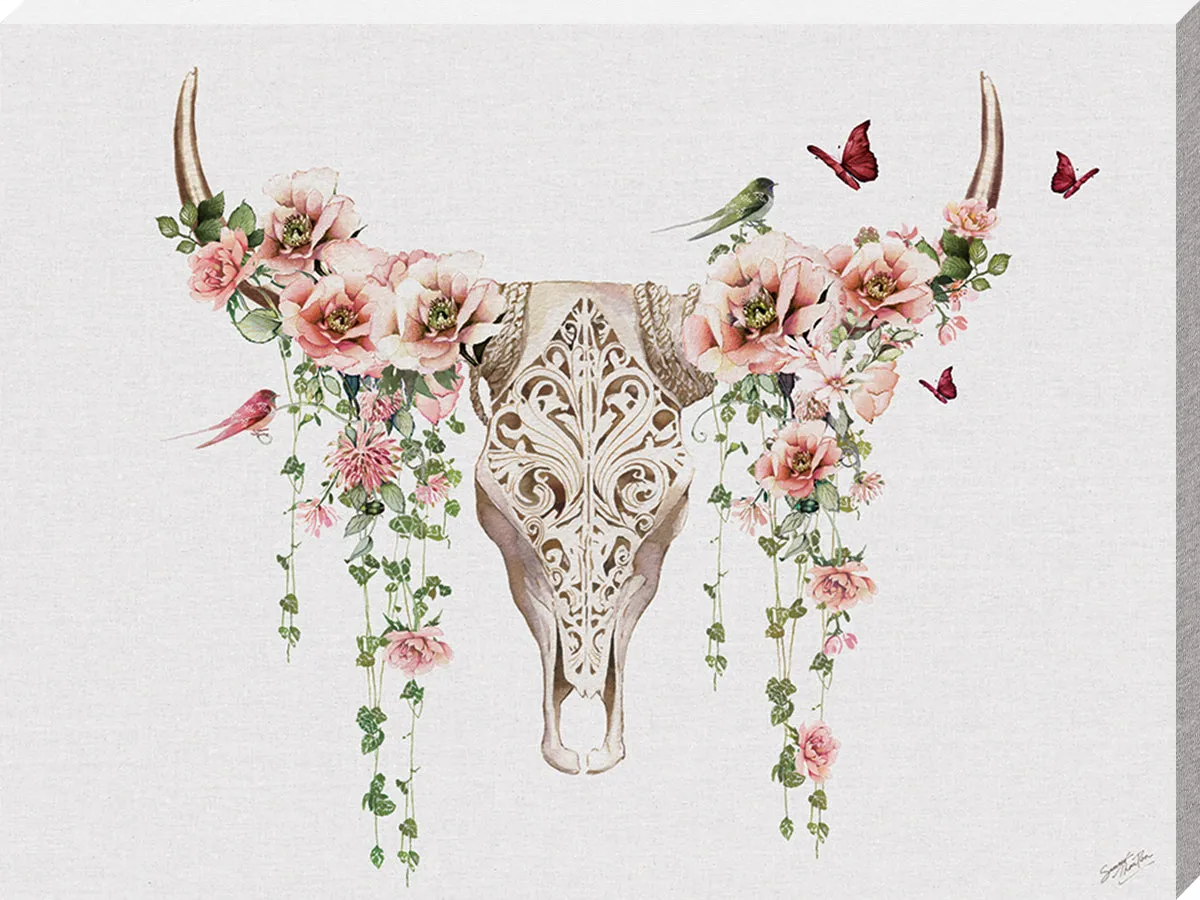 Floral Skull